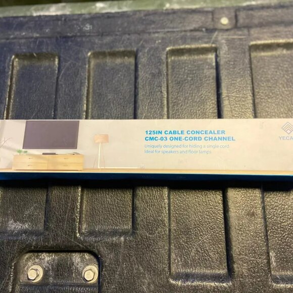 125IN CABLE CONCEALER CMC-03 ONE-CORD CHANNEL - Picture 2 of 6